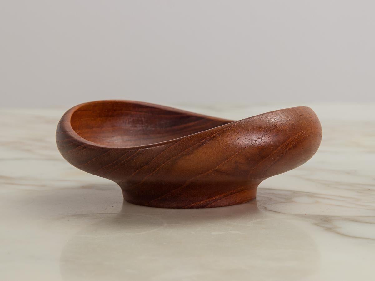 Cuenco de teca Finn Juhl para Kay Bojesen Danés en venta