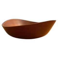 Finn Juhl for Kay Bojesen Teak Footed Bowl