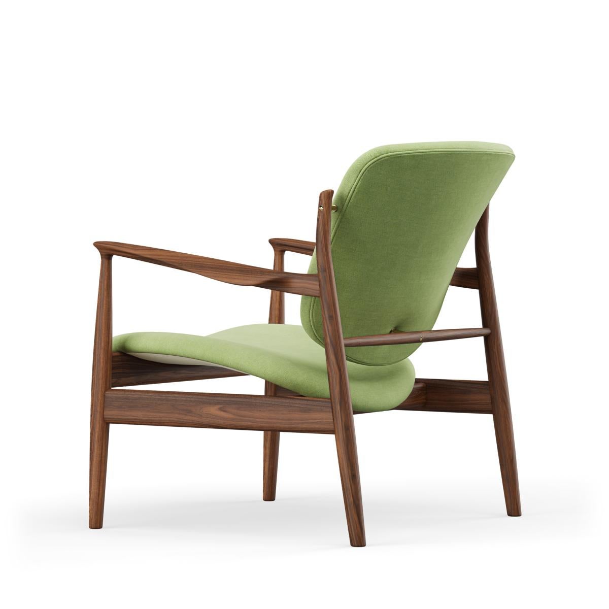 Finn Juhl France Chair in Wood and Fabric 14