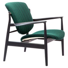 Finn Juhl France Chair in Wood and Fabric