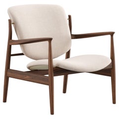 Finn Juhl France Chair in Wood and Fabric