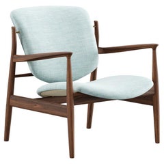 Finn Juhl France Chair in Wood and Fabric