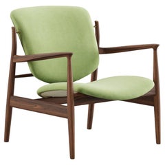 Finn Juhl France Chair in Wood and Fabric
