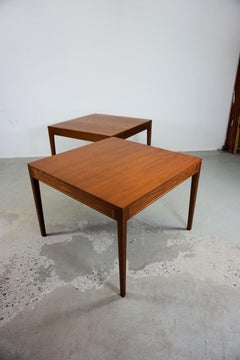 Finn Juhl Fully Restored Teak Side Tables by France and Son Excellent Condition