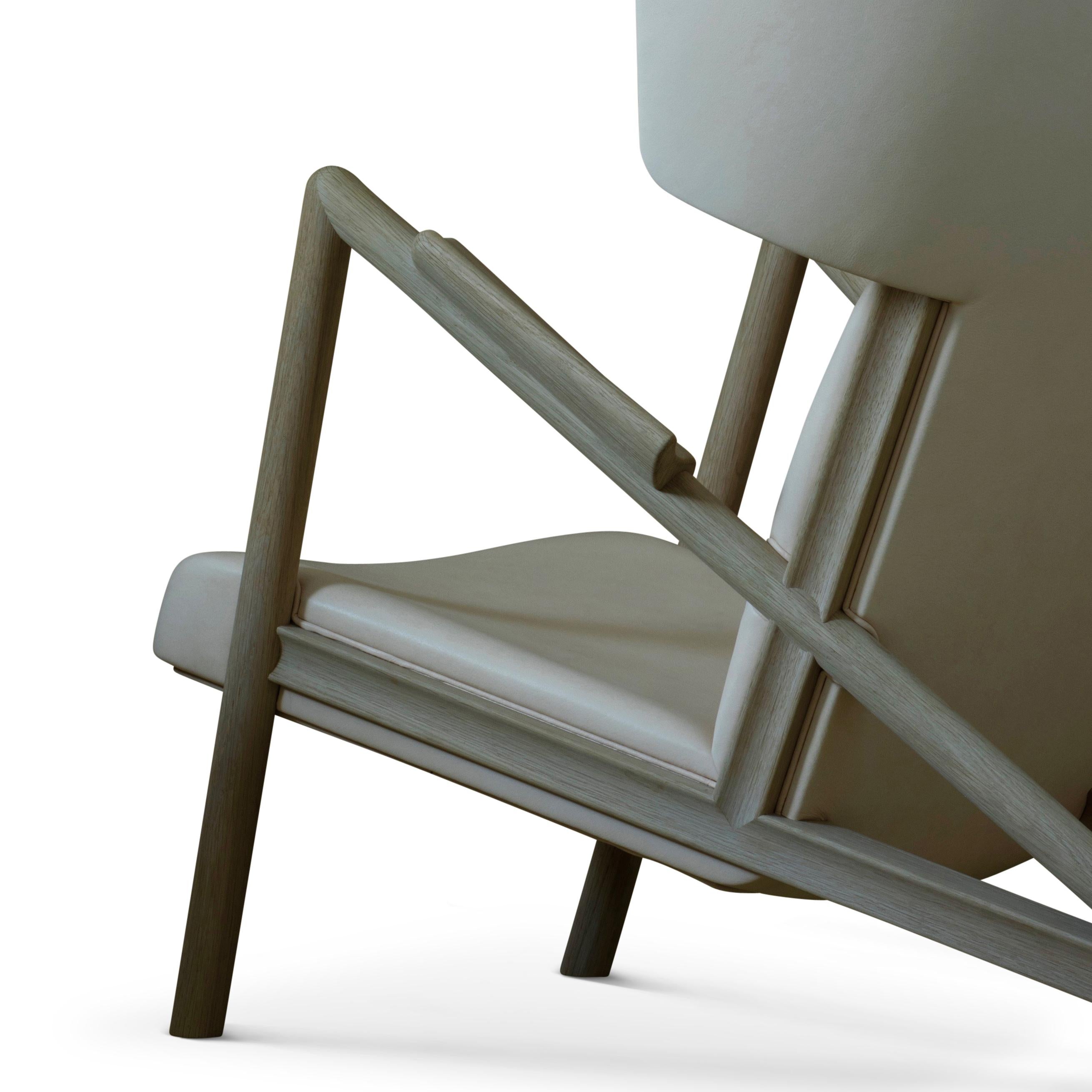Finn Juhl Grasshopper Armchair In Wood And Leather For Sale At 1stdibs