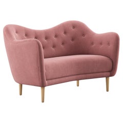 Finn Juhl Grey 46 Sofa Couch Wood and Fabric
