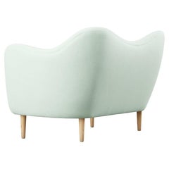 Finn Juhl Grey 46 Sofa Couch Wood and Fabric