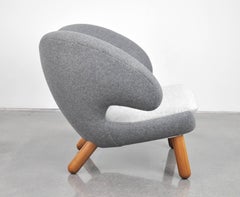 Finn Juhl Grey Pelican Chair