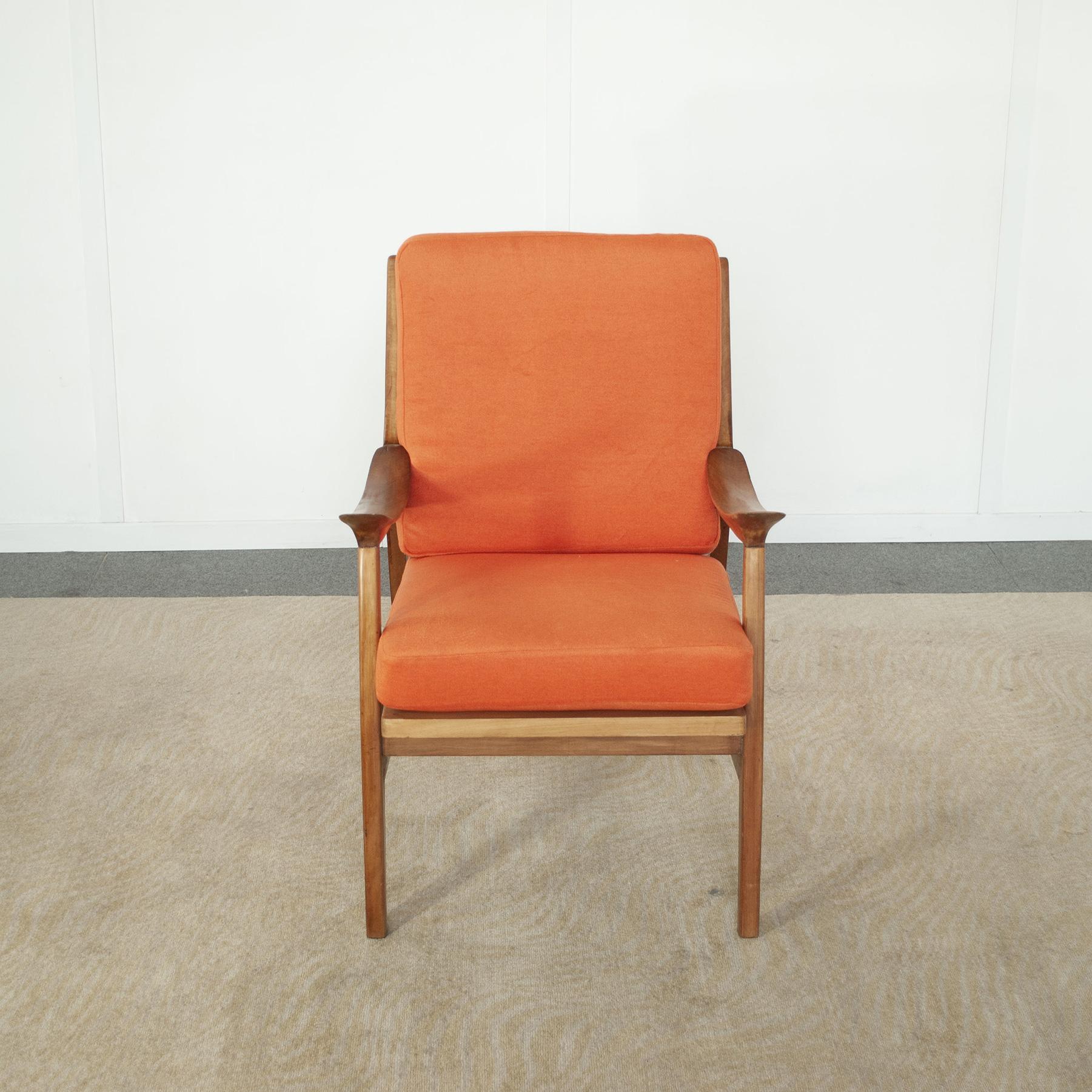 Mid-Century Modern Finn Juhl in the manner armchair 1960s For Sale