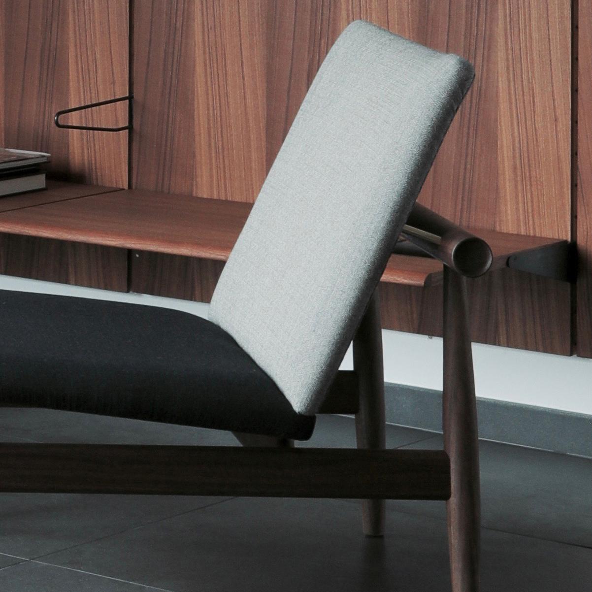 Mid-Century Modern Finn Juhl Japan Series Chair, Foss Fabric
