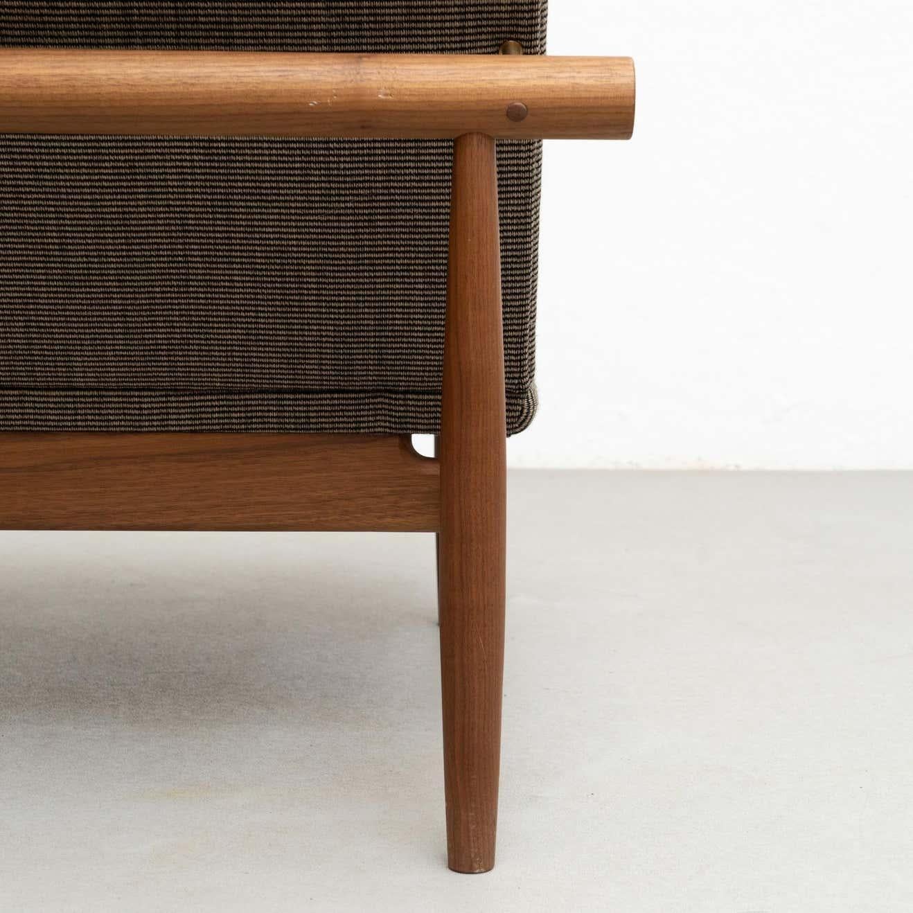 Finn Juhl Japan Series Chair, Wood and Raf Simons Kvadrat 6