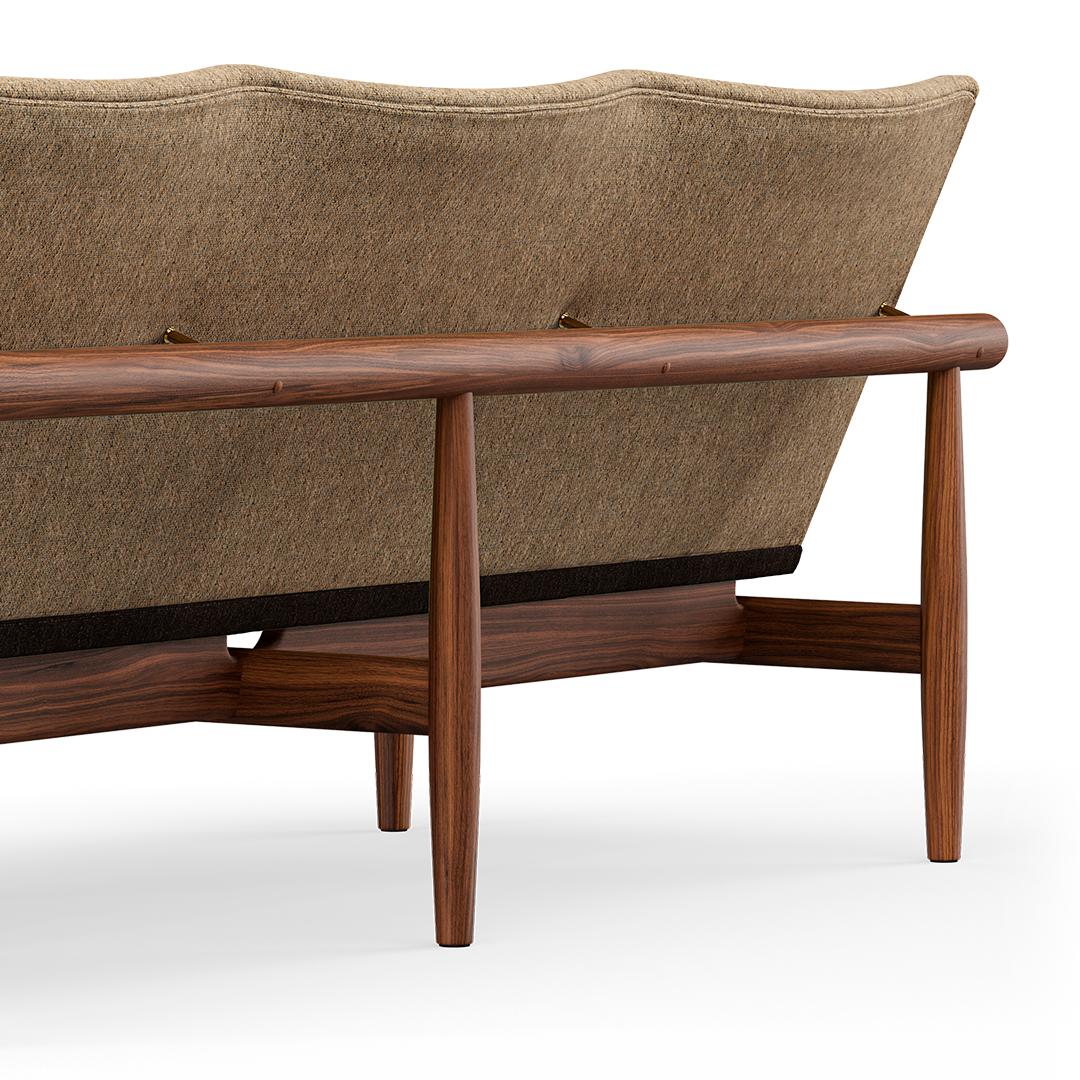 Finn Juhl Japan Series Sofa, Wood and Fabric 1