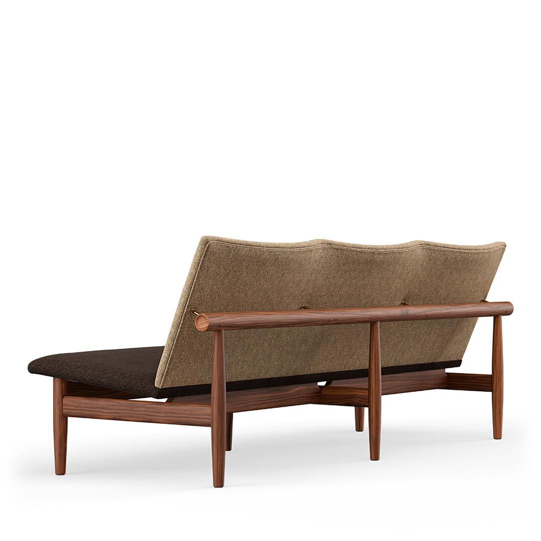 Finn Juhl Japan Series Sofa, Wood and Fabric 2