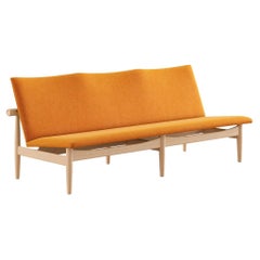 Finn Juhl Japan Series Sofa, Wood and Fabric