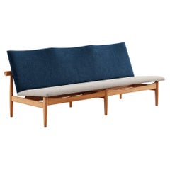 Finn Juhl Japan Series Sofa, Wood and Fabric