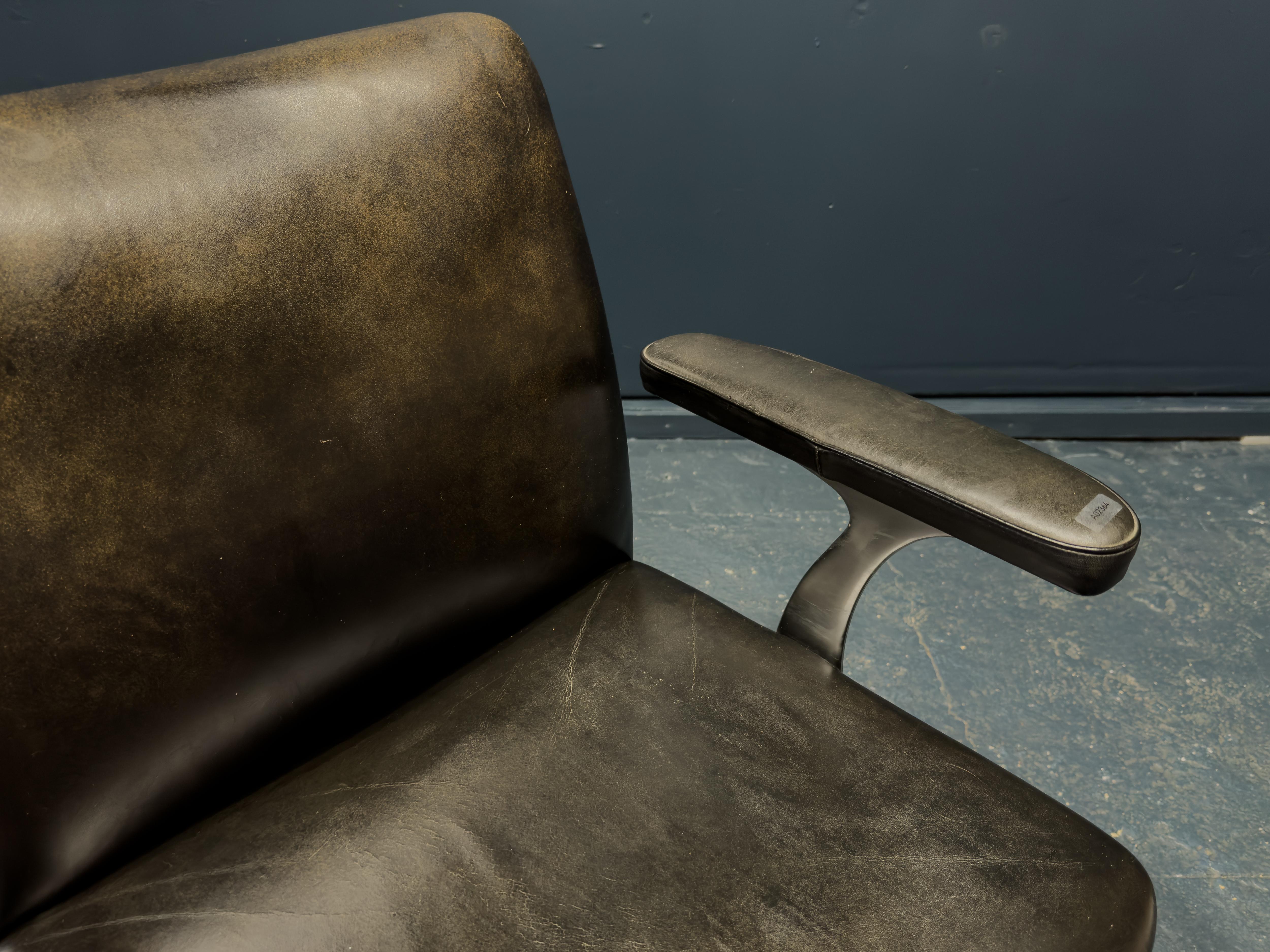 Finn Juhl Leather Desk Chair 4