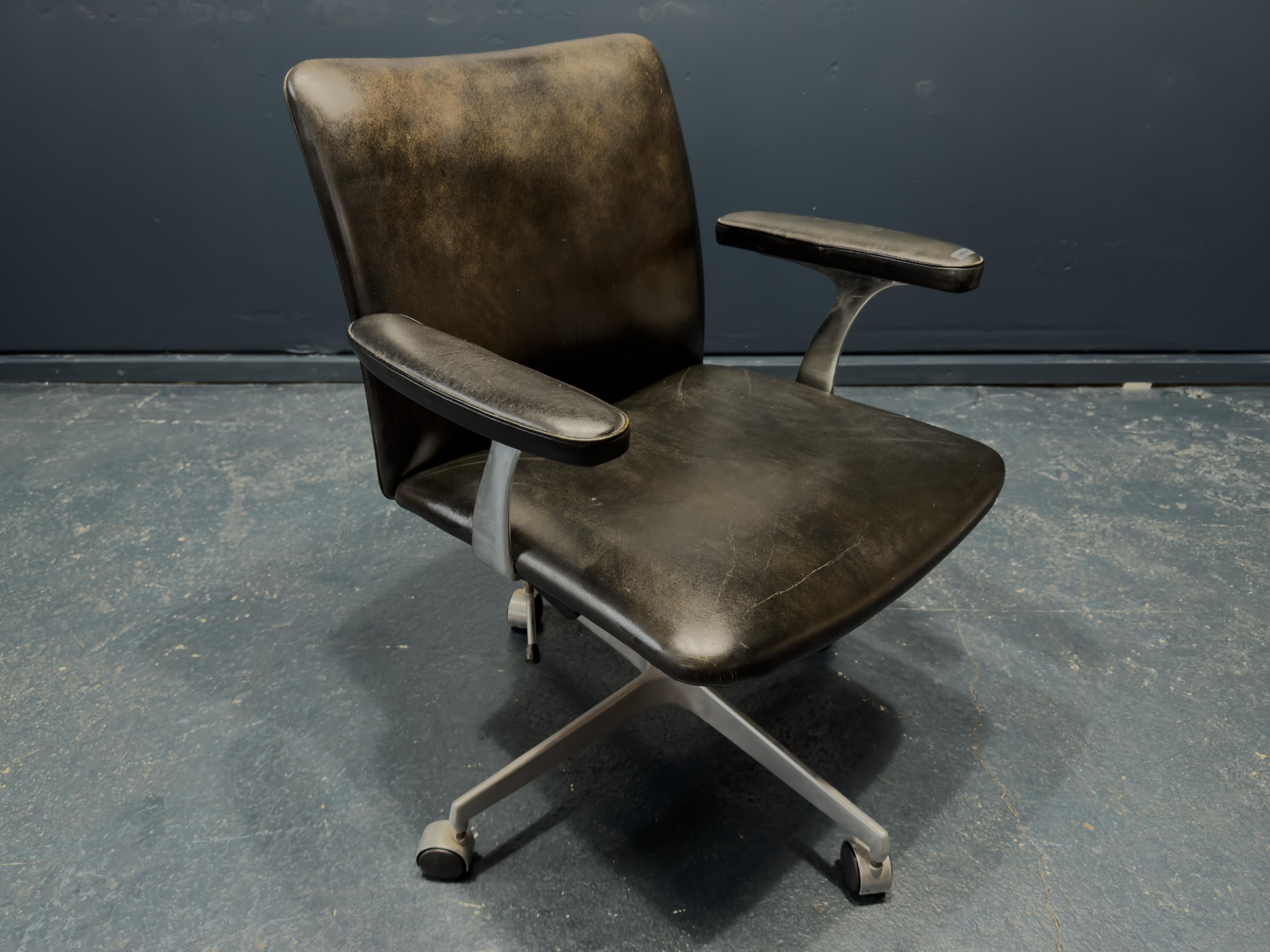 Mid-20th Century Finn Juhl Leather Desk Chair