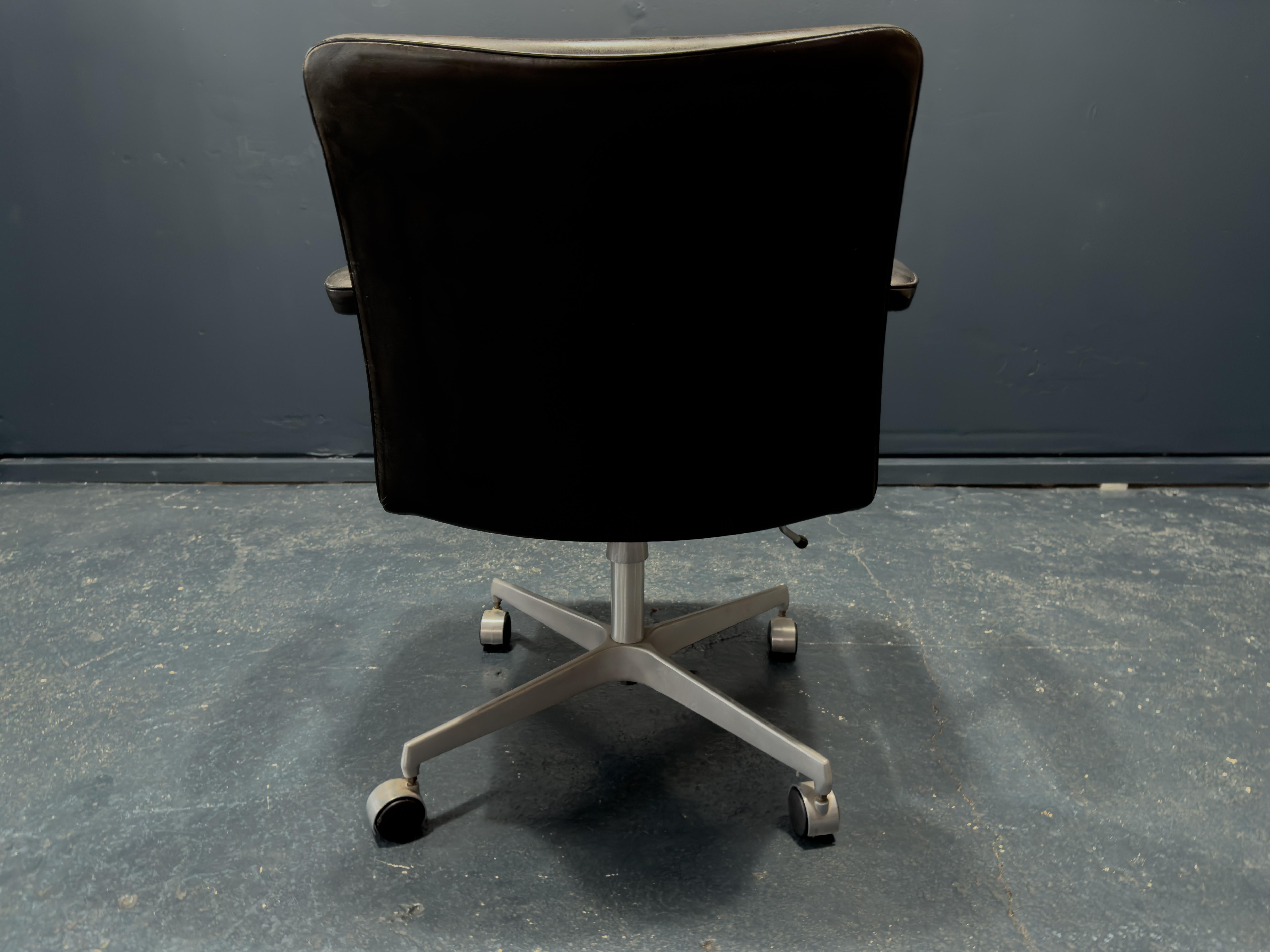 Finn Juhl Leather Desk Chair 1