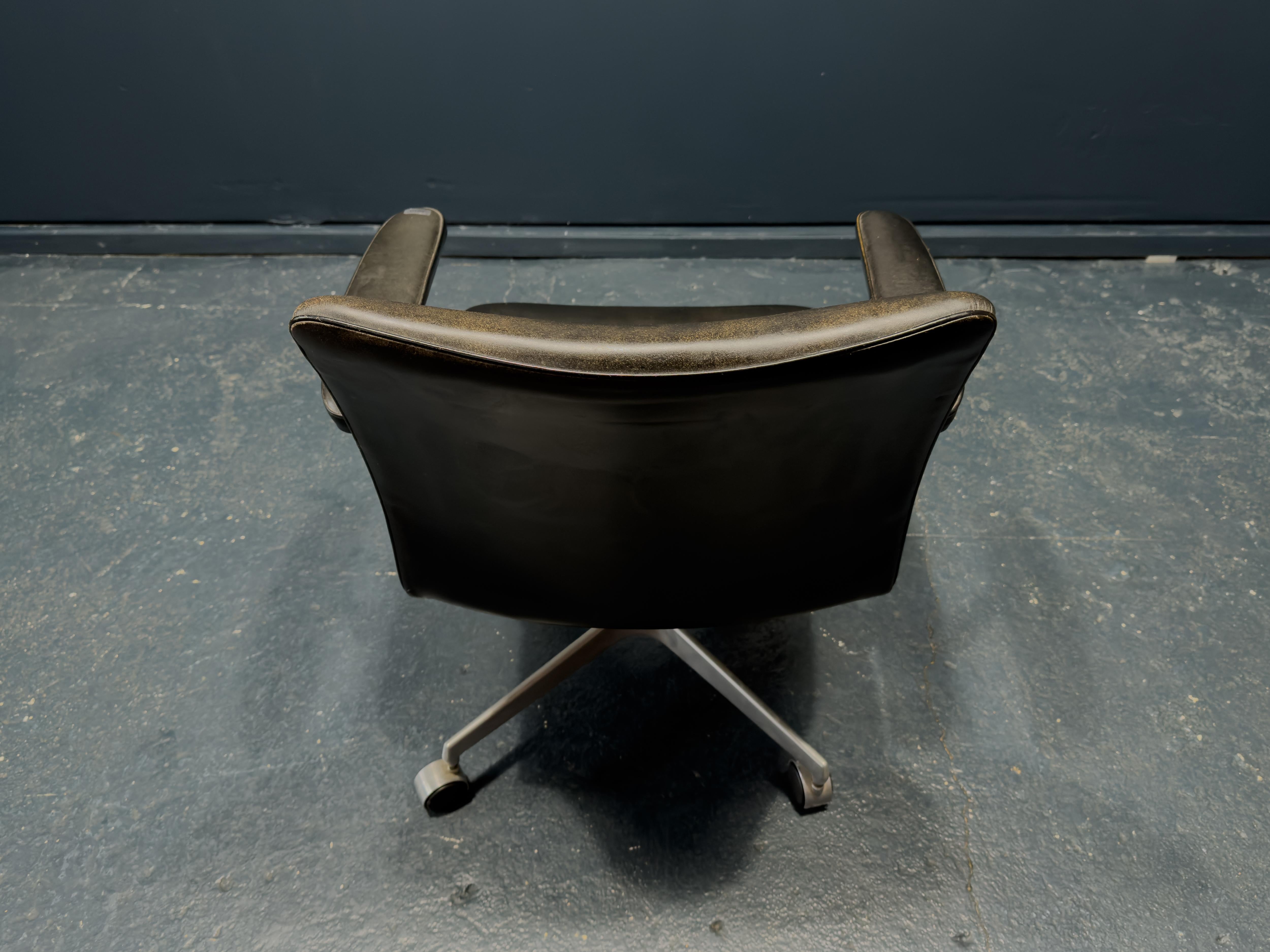 Finn Juhl Leather Desk Chair 2