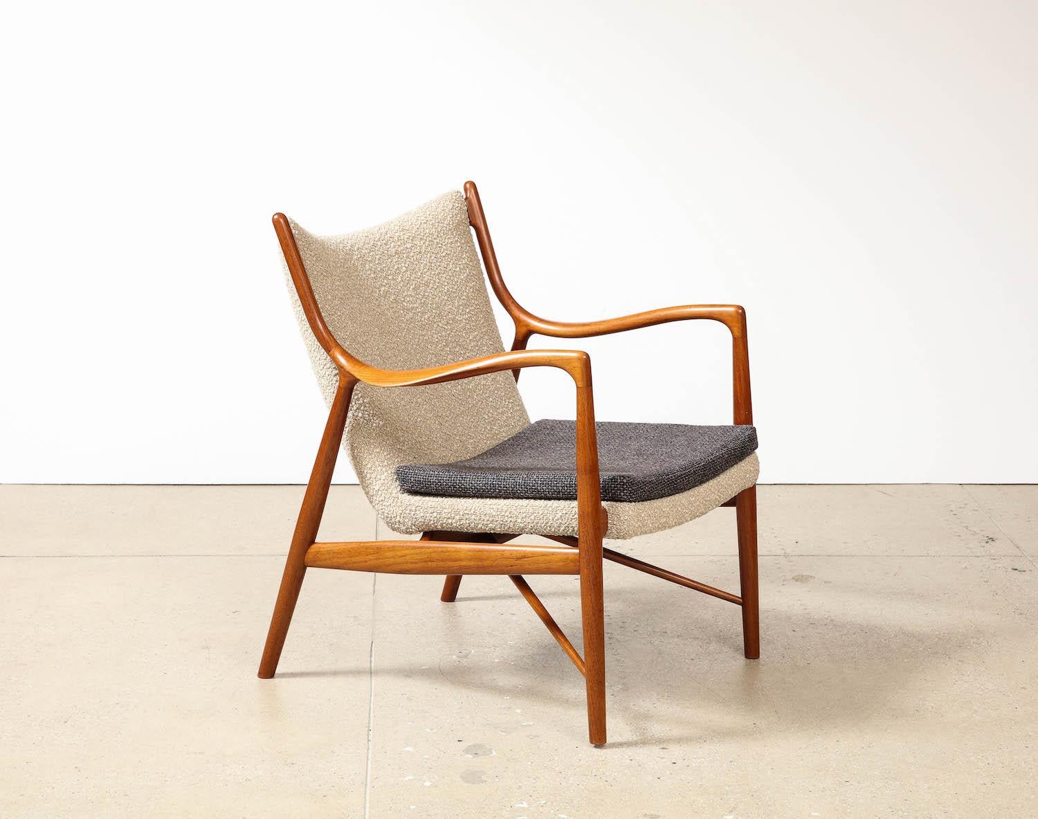 Finn Juhl Lounge Chair In Good Condition For Sale In New York, NY