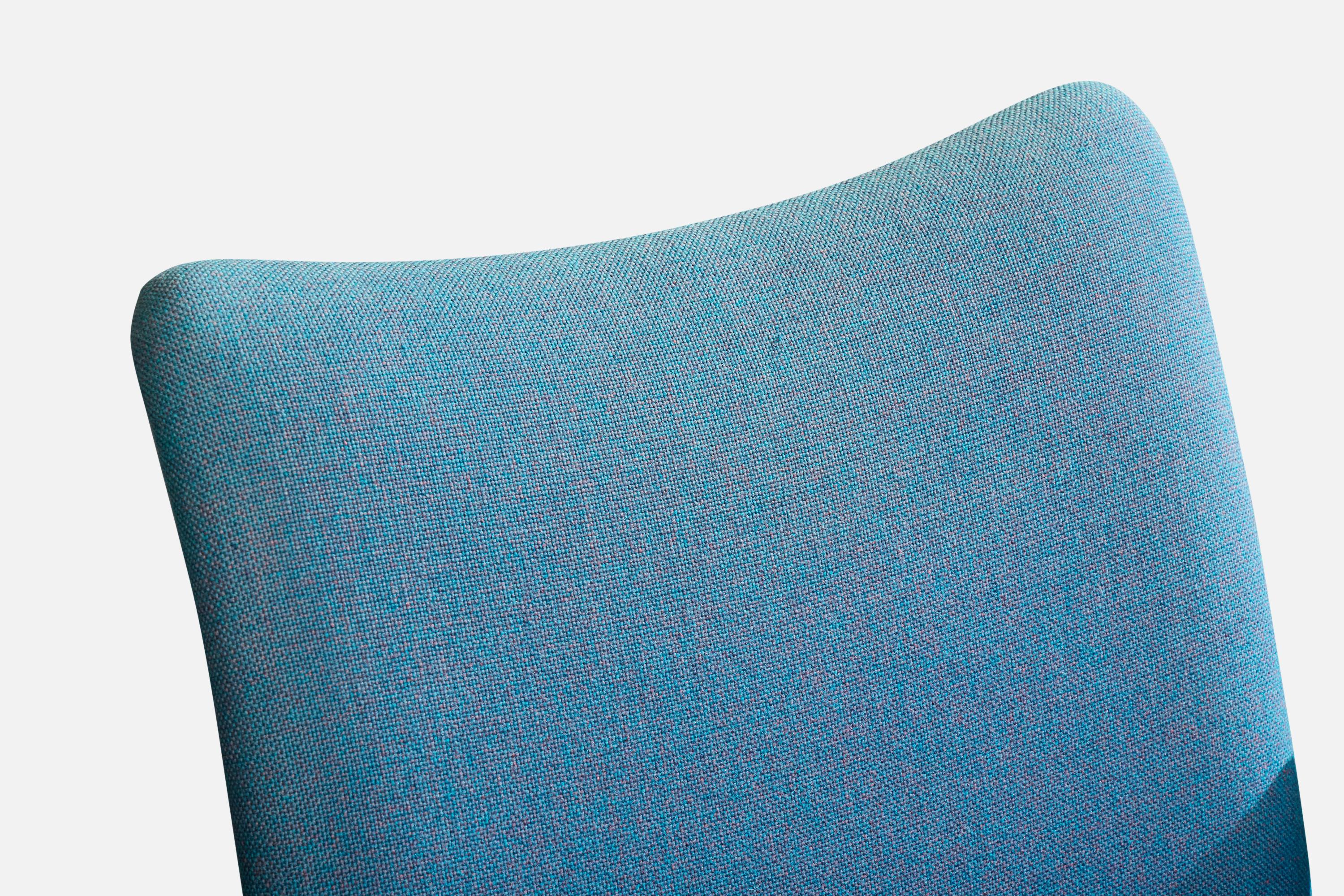 Finn Juhl, Loungesessel, Stoff, Teakholz, Dänemark, 1950er Jahre im Angebot 3