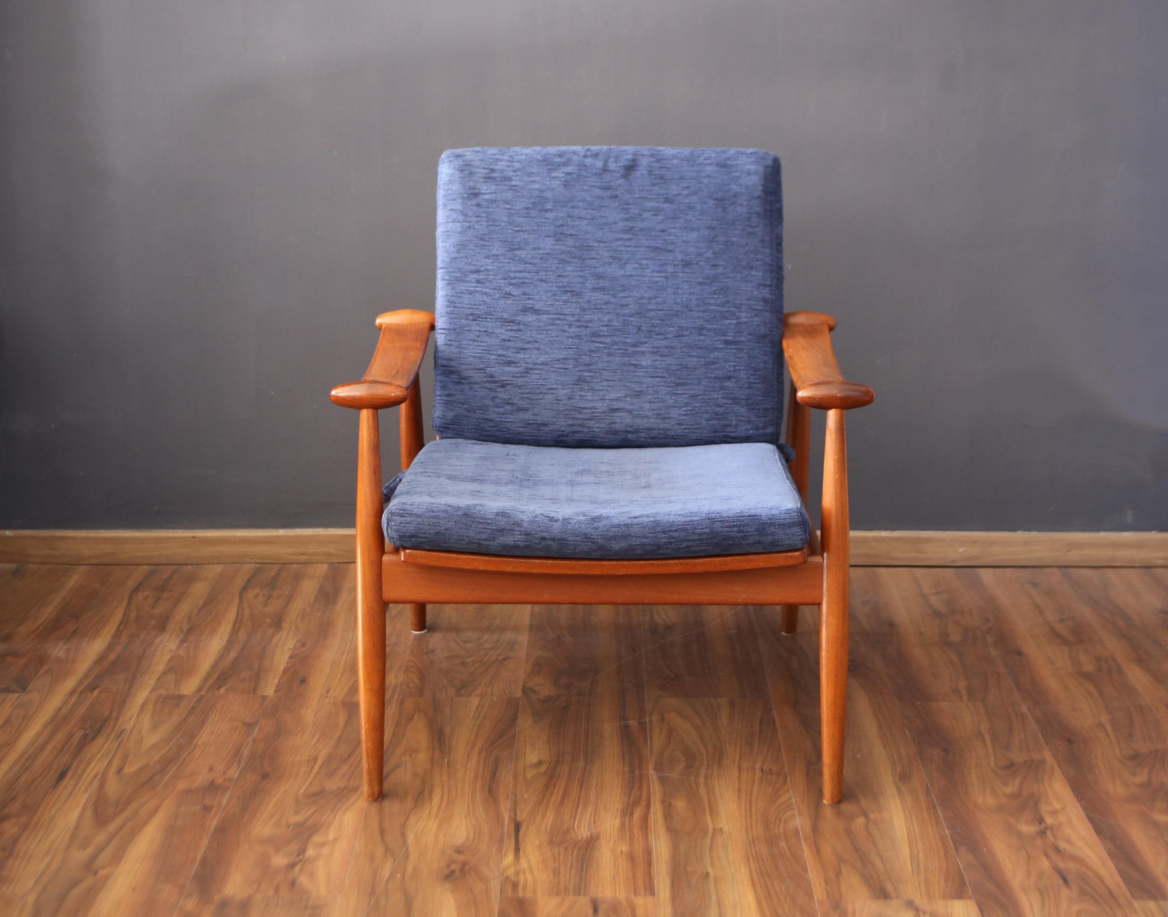 Silla Lounge Finn Juhl Modelo 133 'Spade' de France & Son Mid-20th Century en venta