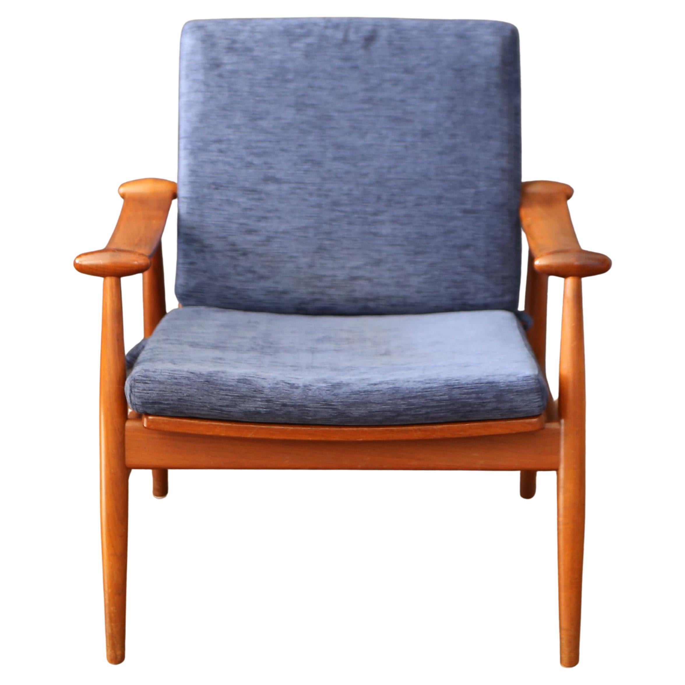 Silla Lounge Finn Juhl Modelo 133 'Spade' de France & Son en venta