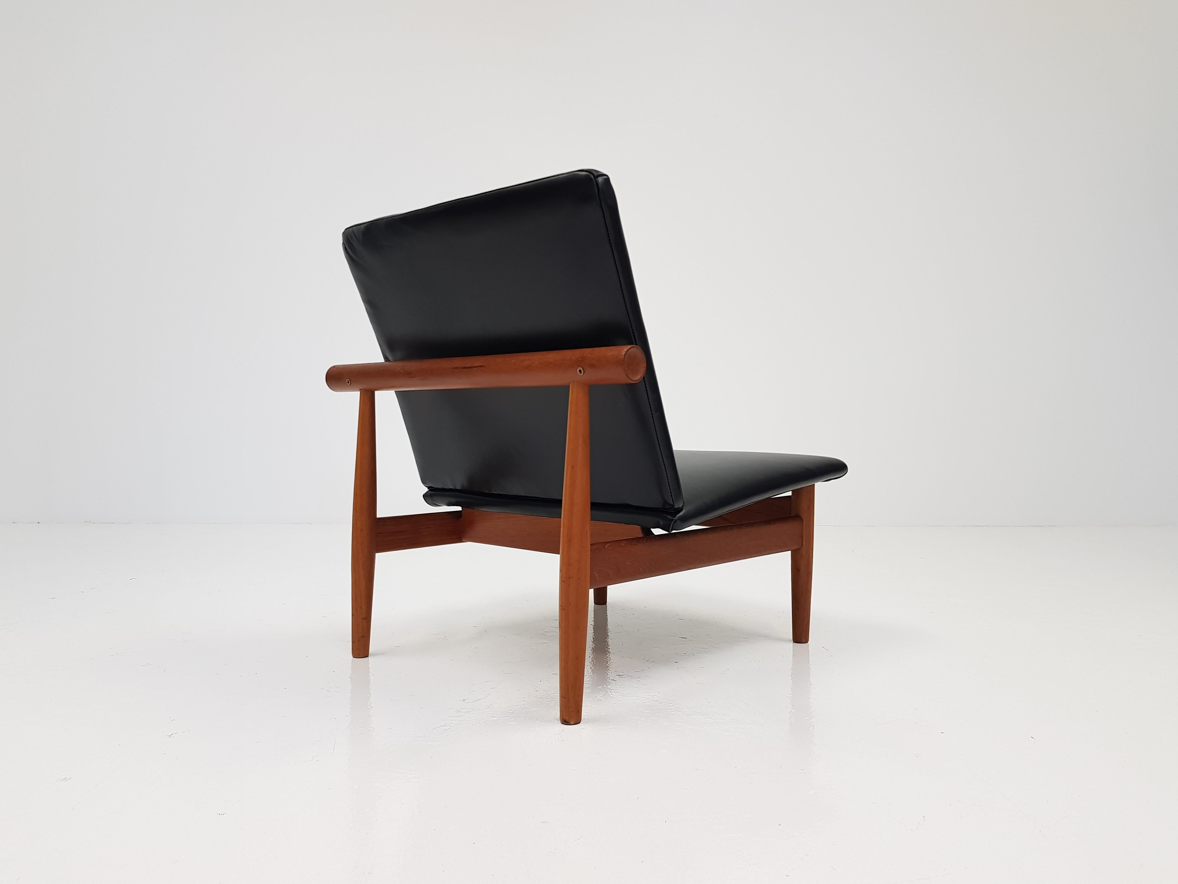 A Finn Juhl Japan chair, Model 137 for France and Daverkosen, Denmark, 1950s 5