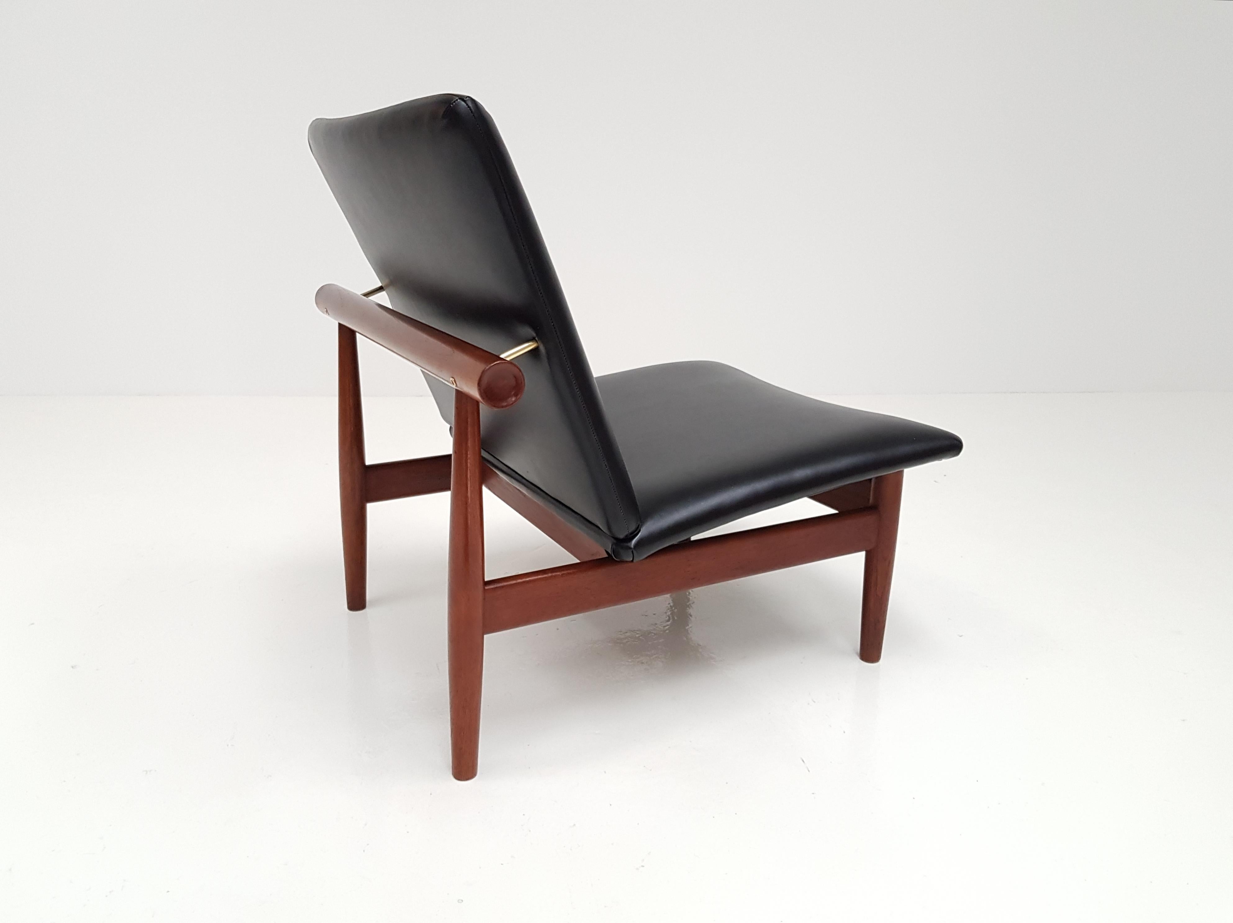 Finn Juhl Model 137 Lounge Chair for France and Son, Denmark, 1950s 2