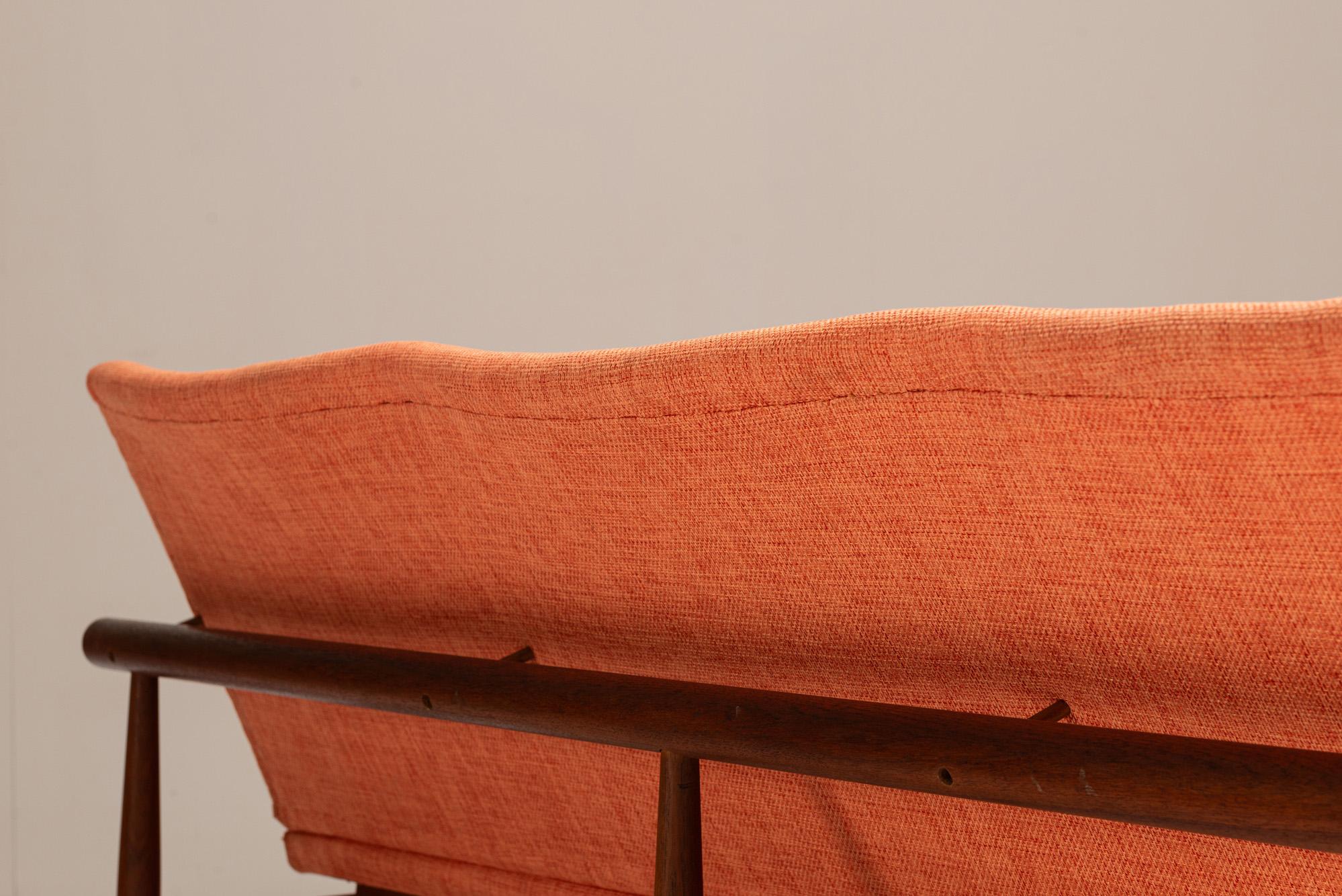 Sofá Finn Juhl Modelo 137 para France & Søn, Dinamarca Años 50 en venta 3
