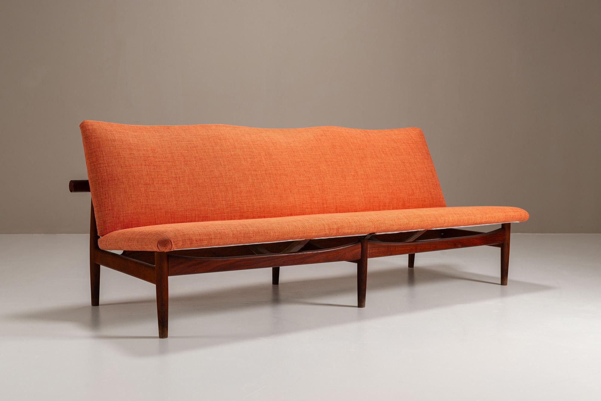 Sofá Finn Juhl Modelo 137 para France & Søn, Dinamarca Años 50 en venta 7