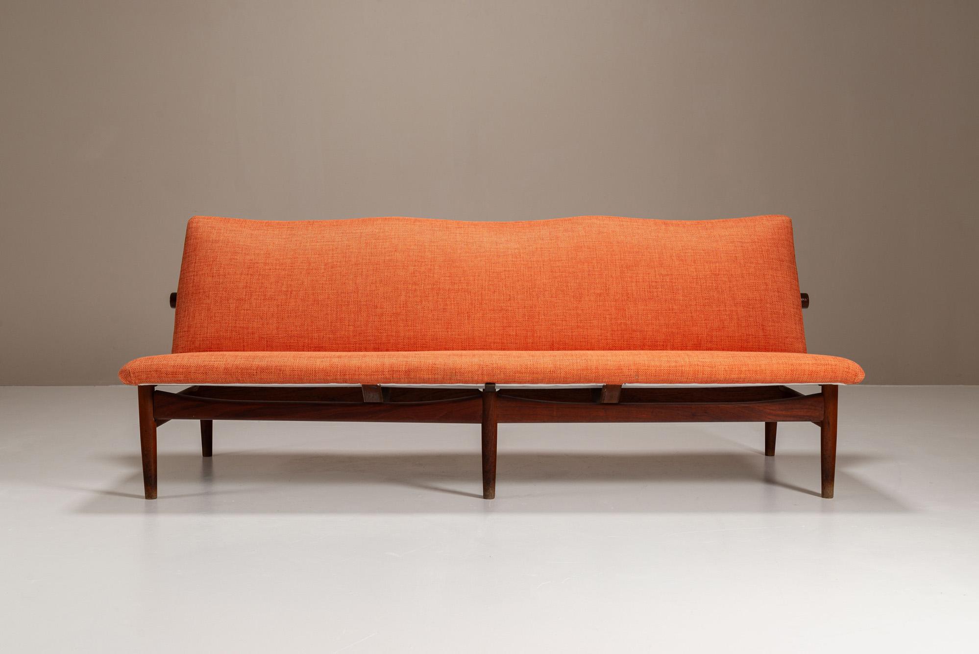 Sofá Finn Juhl Modelo 137 para France & Søn, Dinamarca Años 50 Danés en venta
