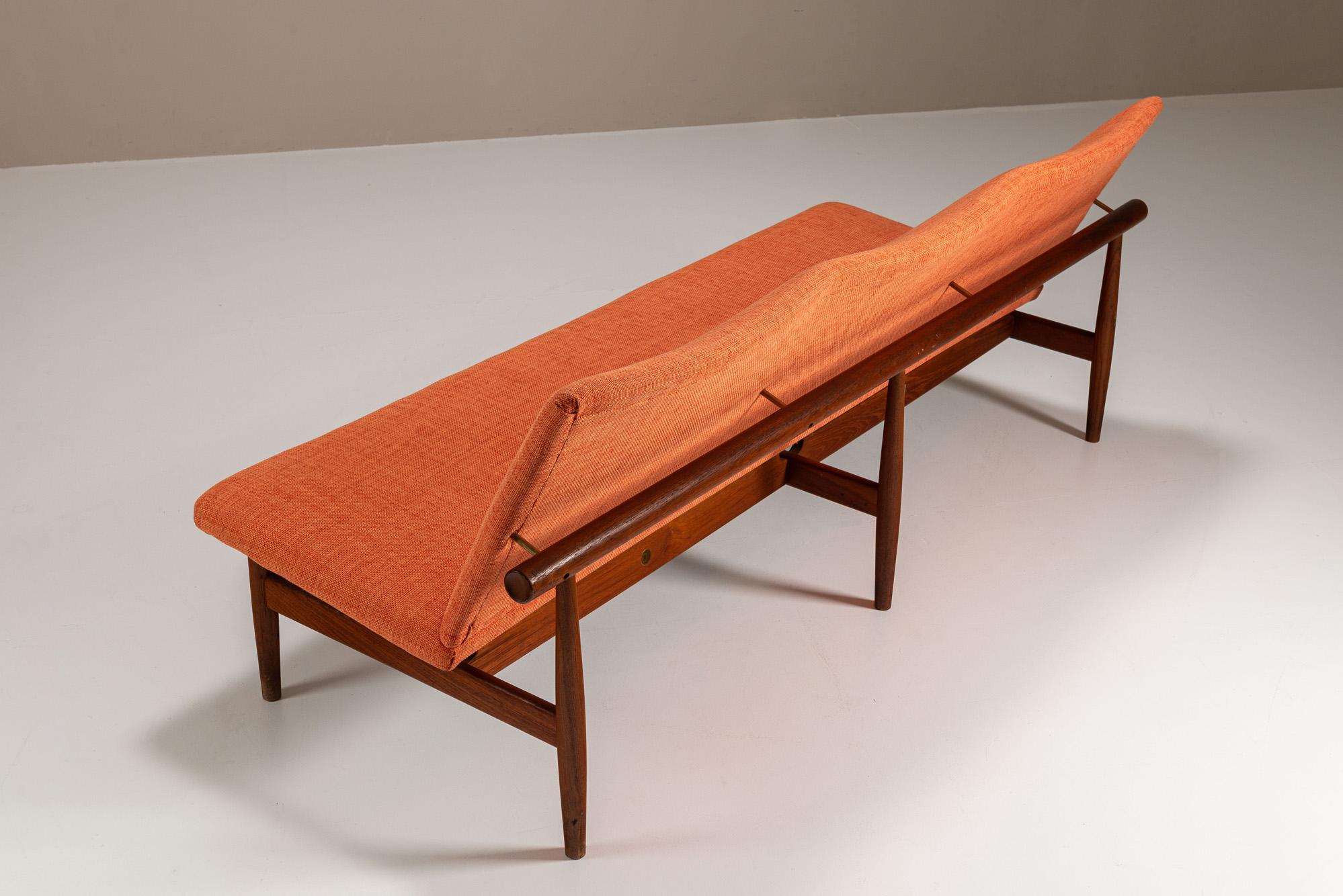 Sofá Finn Juhl Modelo 137 para France & Søn, Dinamarca Años 50 mediados del siglo XX en venta