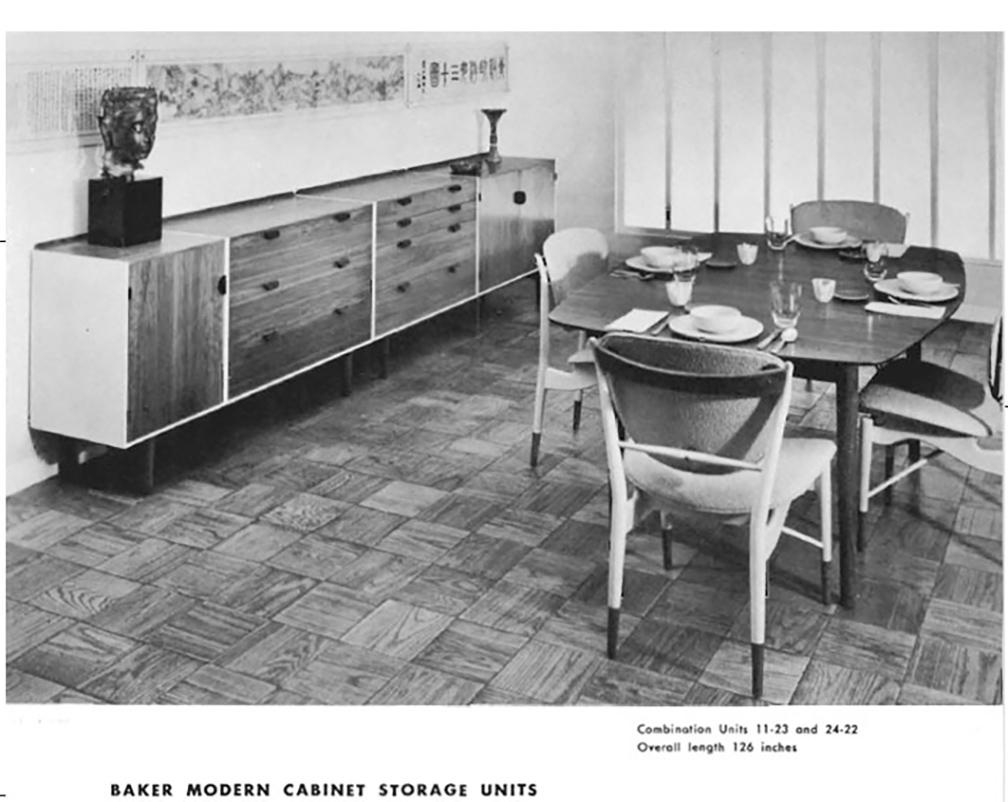 Finn Juhl Model 23-22 Teak Credenza for Baker Furniture 5