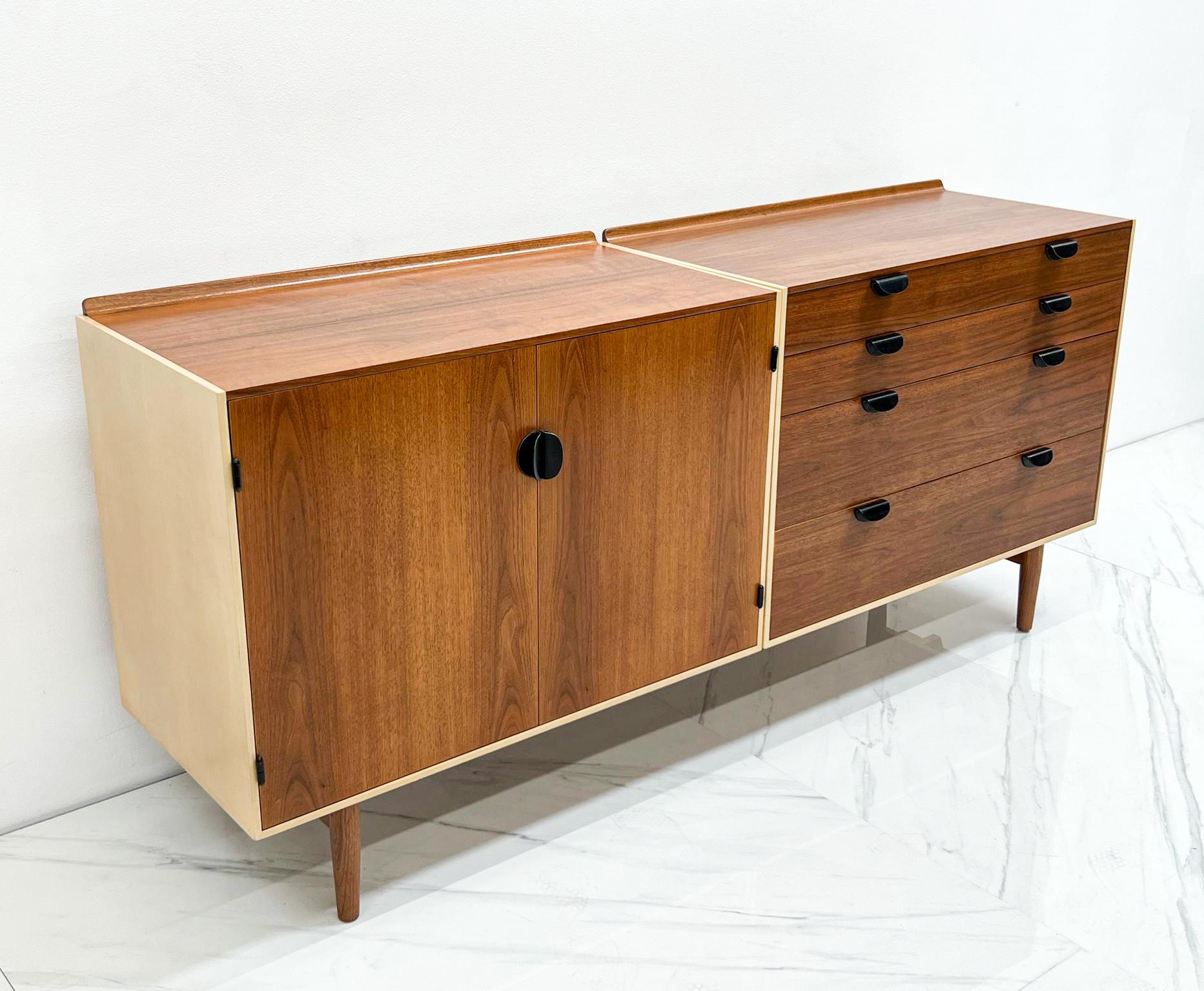 Maple Finn Juhl Model 23-22 Teak Credenza for Baker Furniture