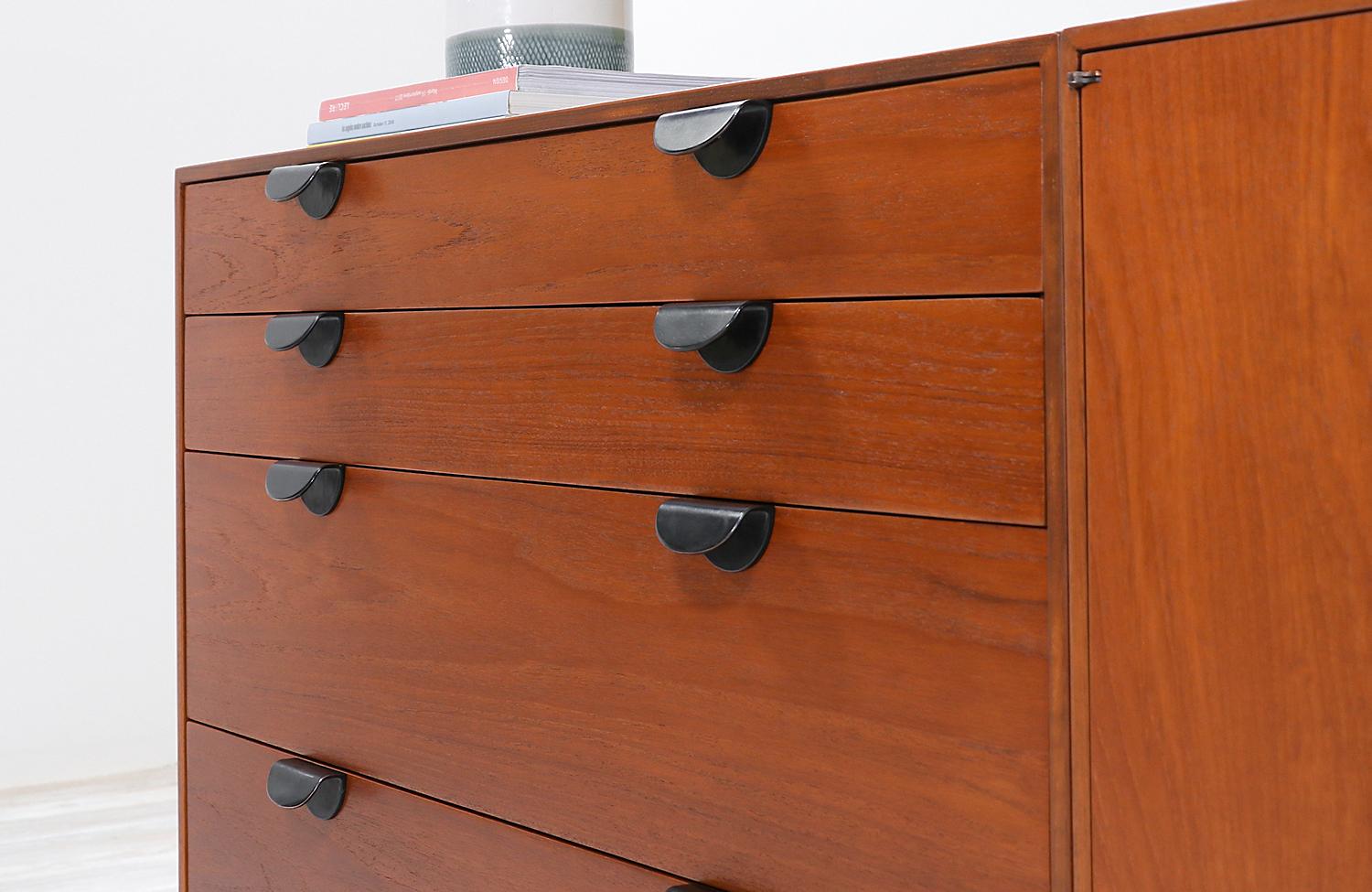 Wood Finn Juhl Model 23-22 Teak Credenza for Baker Furniture