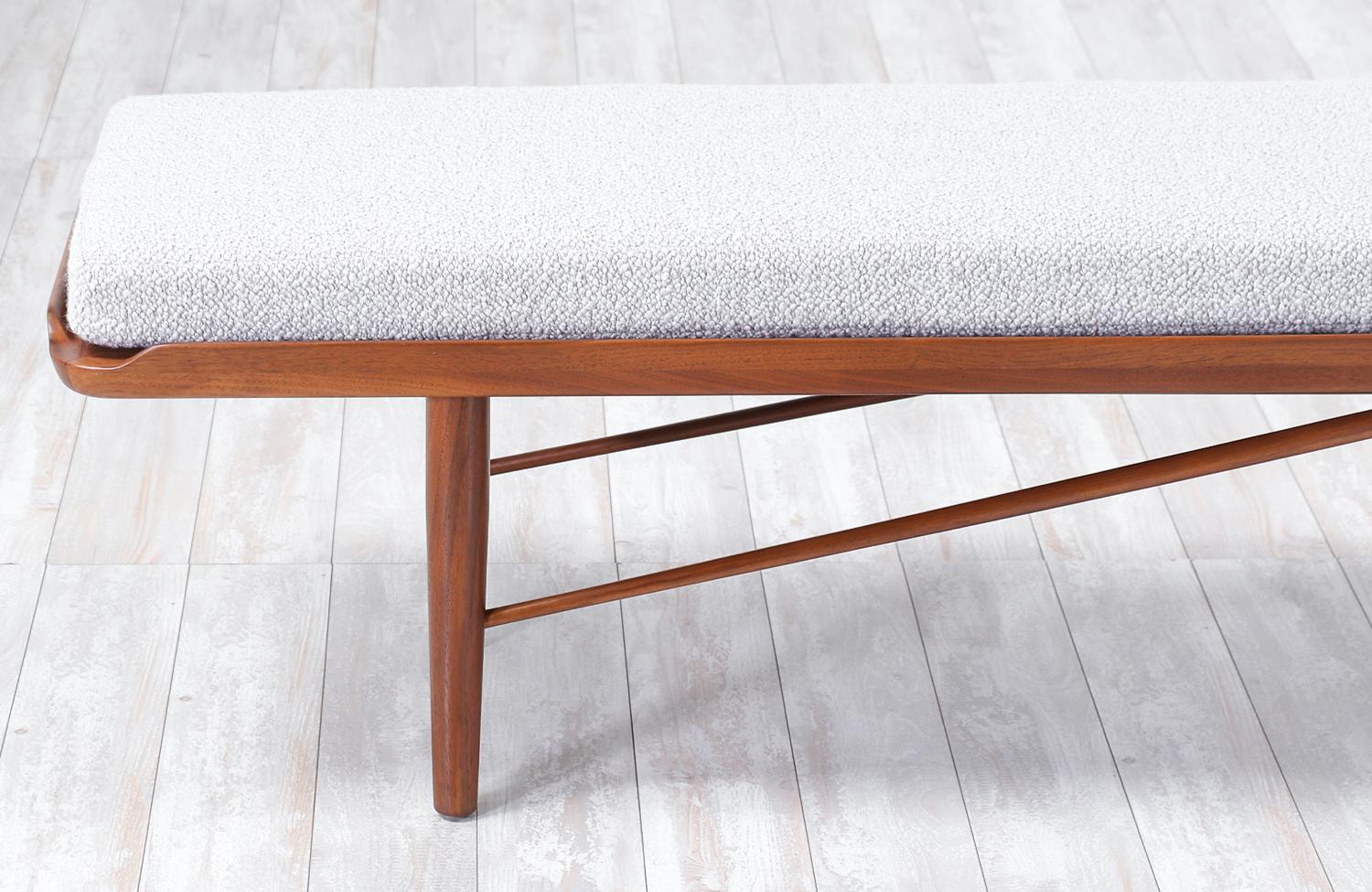 Finn Juhl Model 406 Coffee Table / Bench for Baker Furniture 3