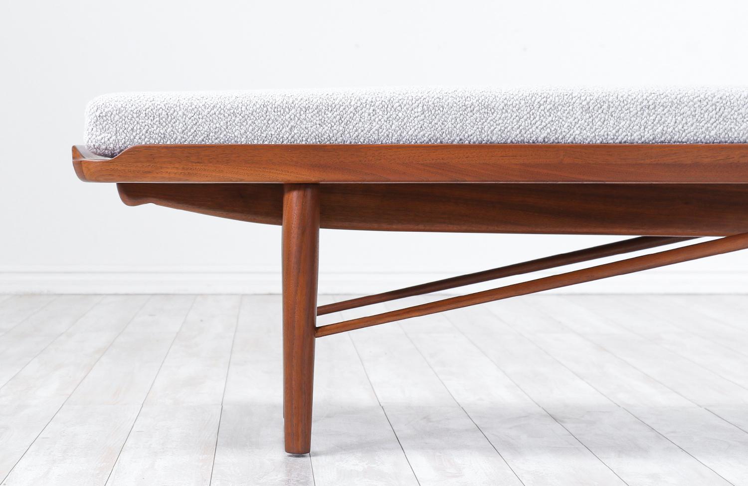 Finn Juhl Model 406 Coffee Table / Bench for Baker Furniture 4