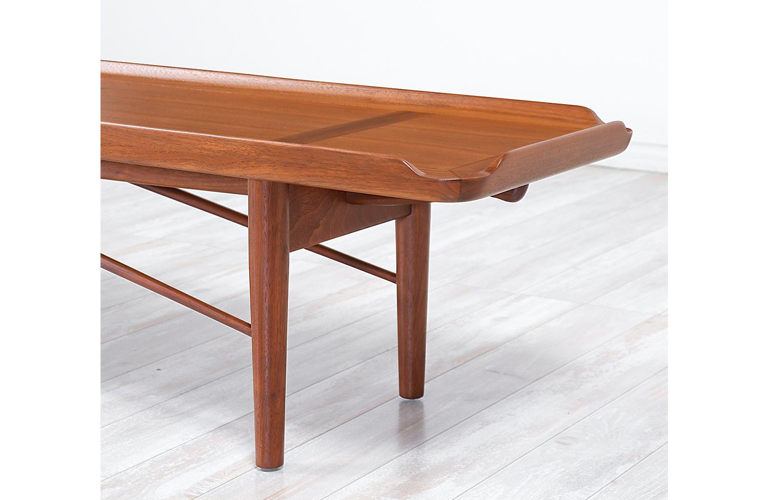 Finn Juhl Model 406 Coffee Table / Bench for Baker Furniture 6