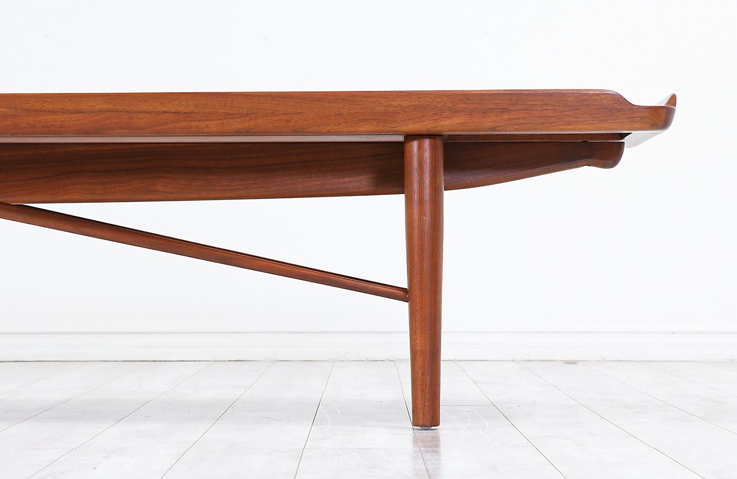 Finn Juhl Model 406 Coffee Table / Bench for Baker Furniture 1