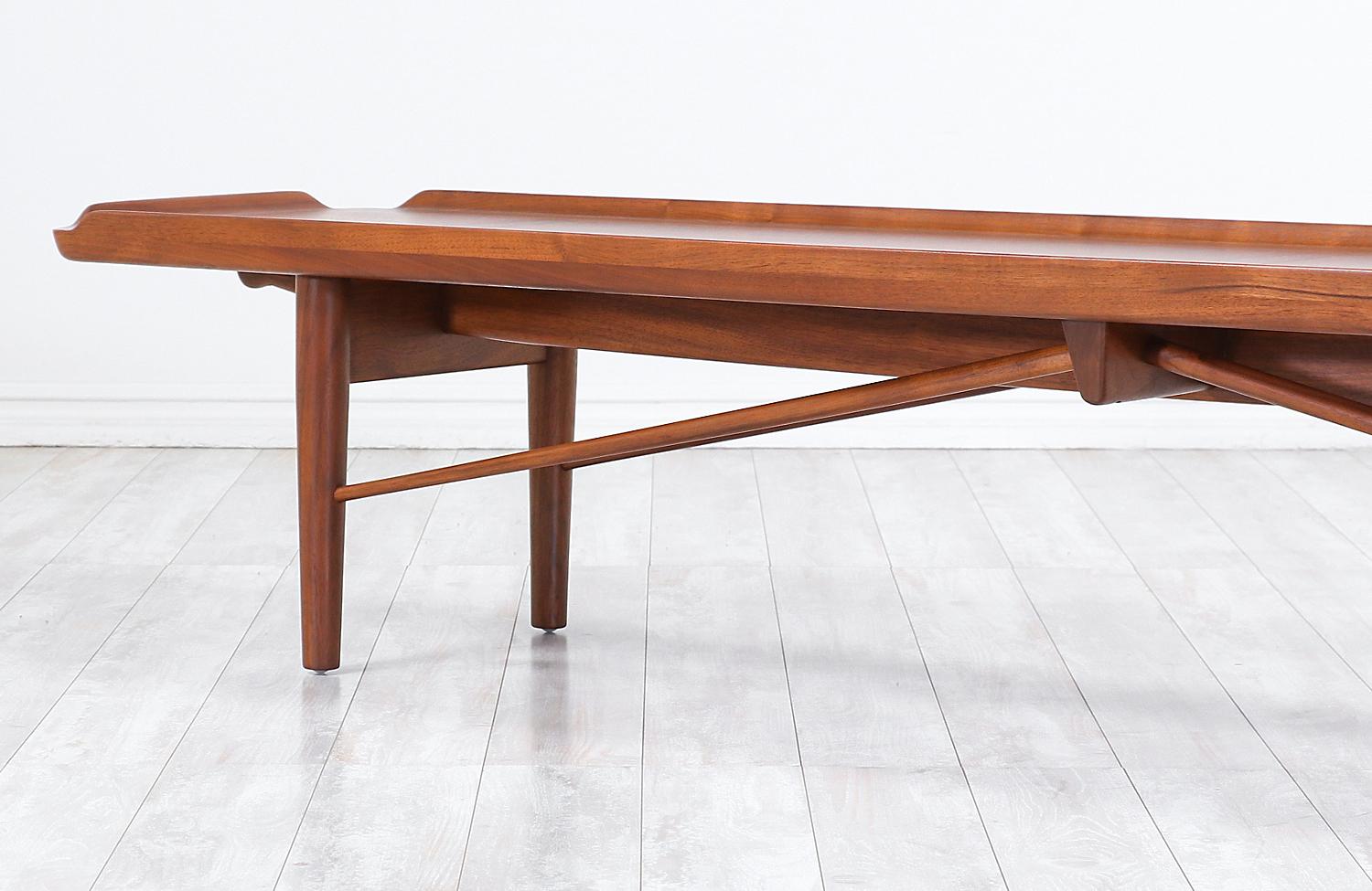 Finn Juhl Model 406 Coffee Table / Bench for Baker Furniture 2