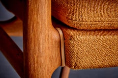 Fauteuil Finn Juhl Modèle 45 tapissé de tissu par House of Finn Juhl