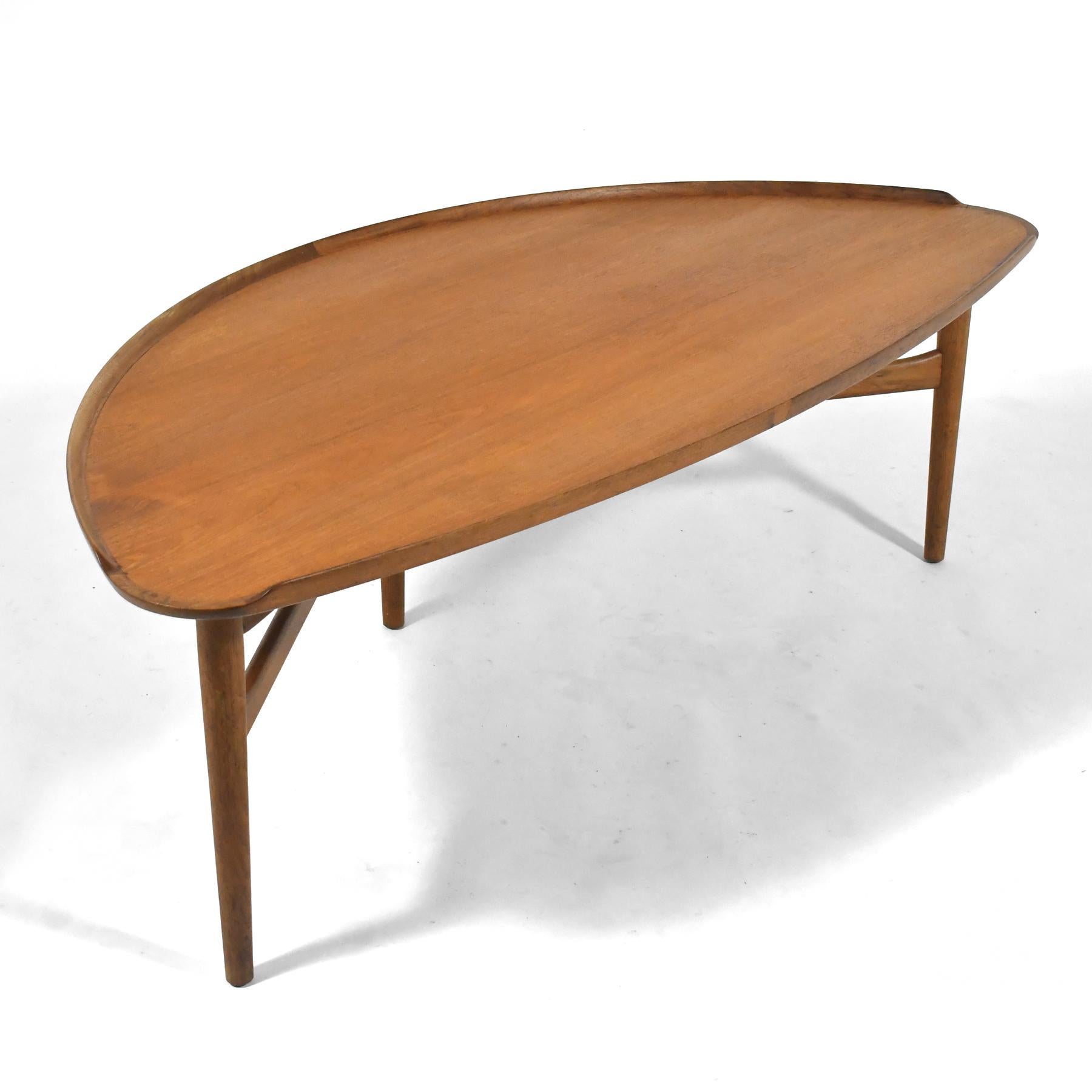 Mesa baja Finn Juhl Model 521 de Baker en Bueno estado para la venta en Highland, IN