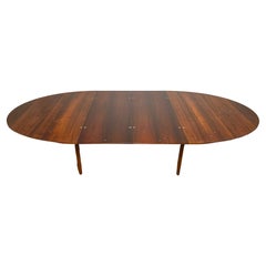 Finn Juhl Niels Vodder Judas Table in Rosewood and Silver