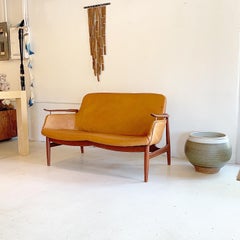 Finn Juhl Niels Vodder NV 53 Sofa in Leather