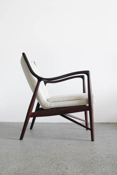 Finn Juhl NV-45 Chair in Rosewood for Niels Vodder, 1945