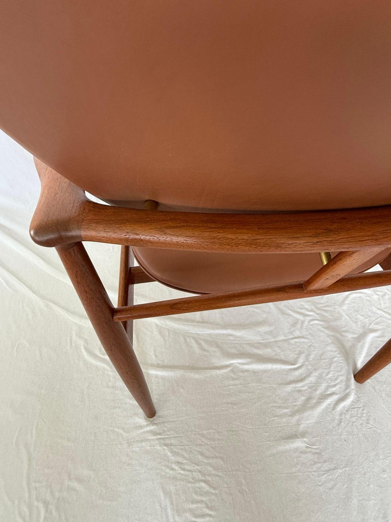 Sillón Finn Juhl NV-48 - Niels Vodder en Excelente estado para la venta en Los Angeles, CA