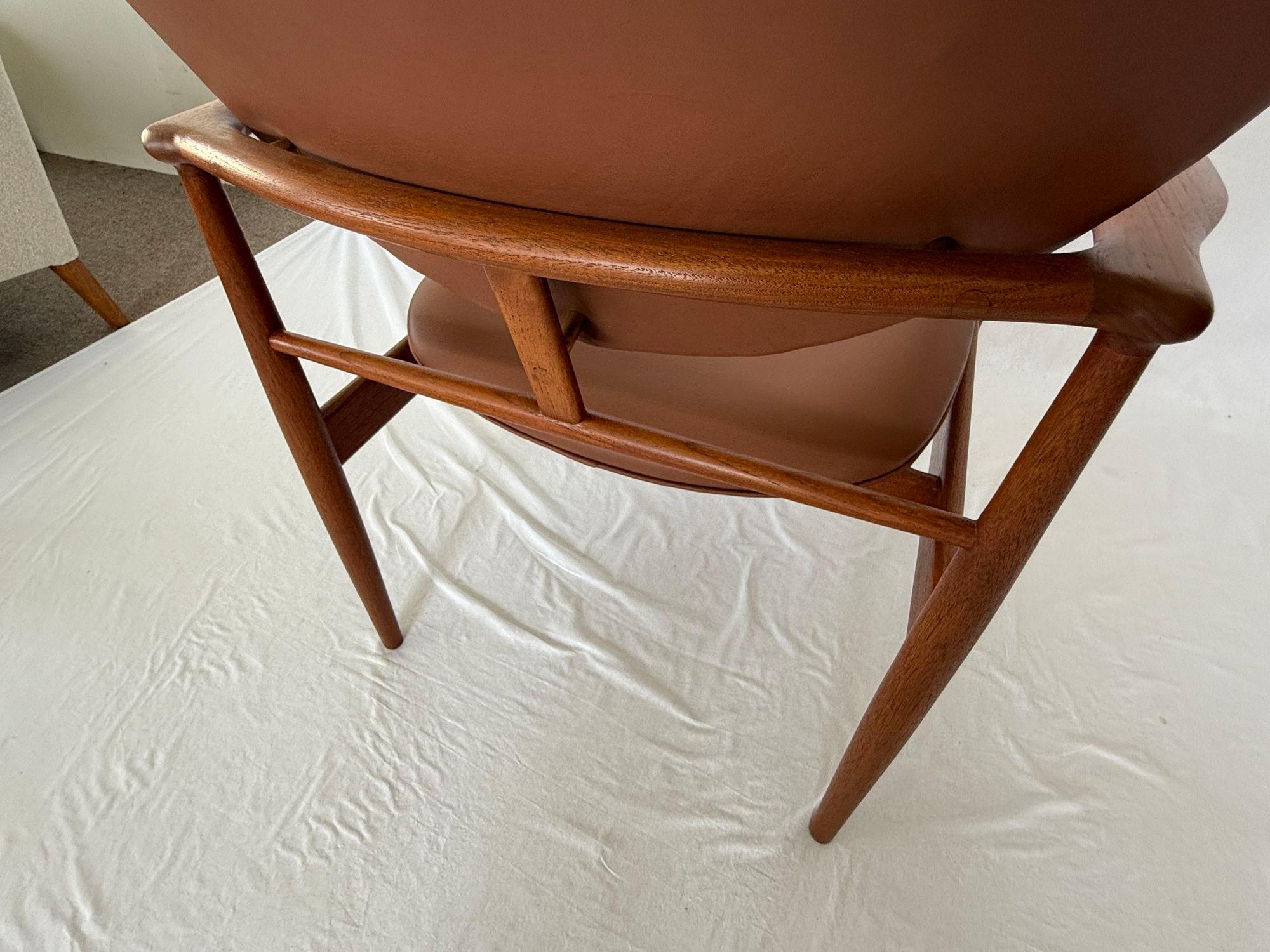 Sillón Finn Juhl NV-48 - Niels Vodder mediados del siglo XX en venta