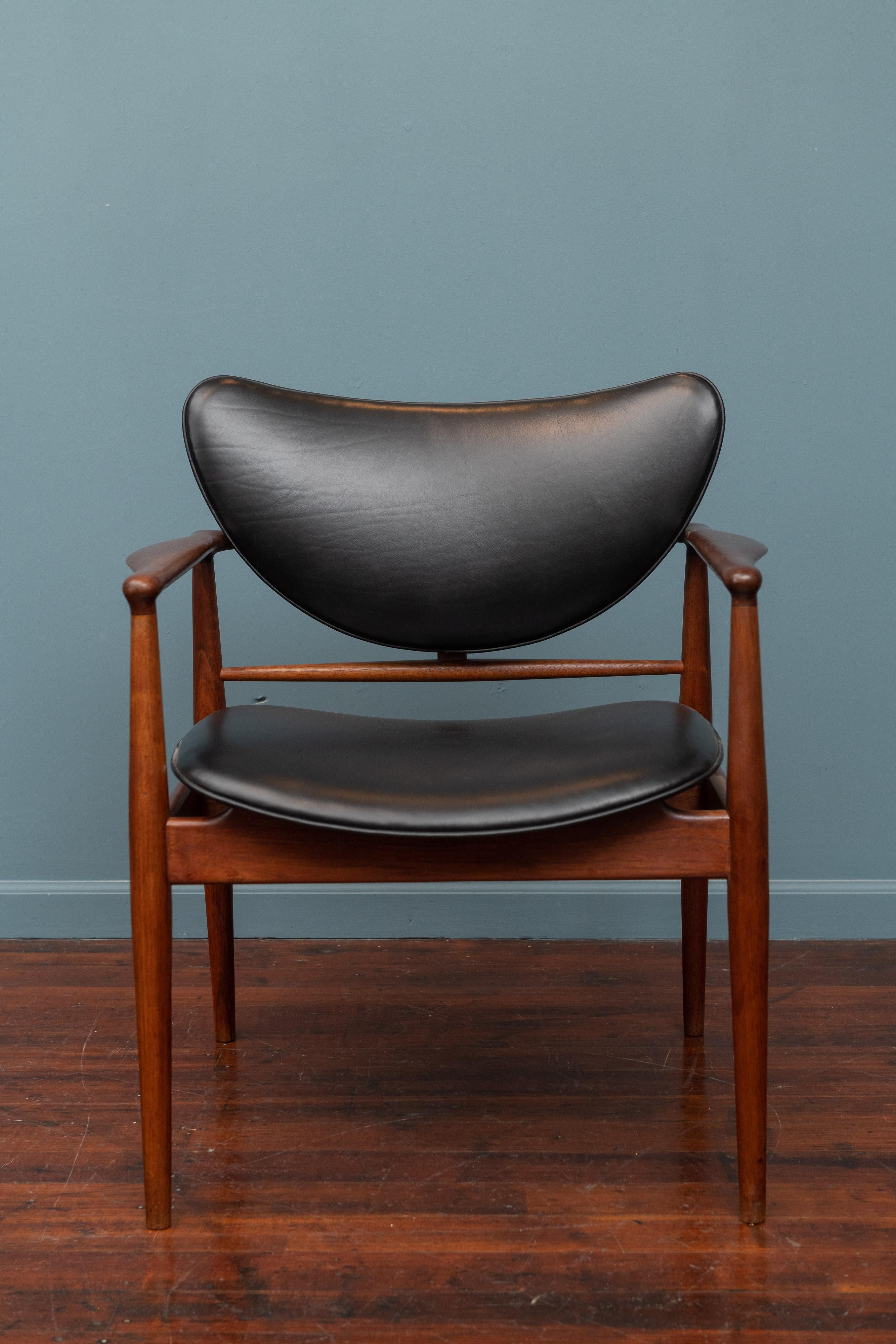 Danish Finn Juhl NV-51 Dining Chairs for Baker