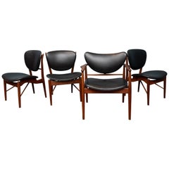 Finn Juhl NV-51 Dining Chairs for Baker